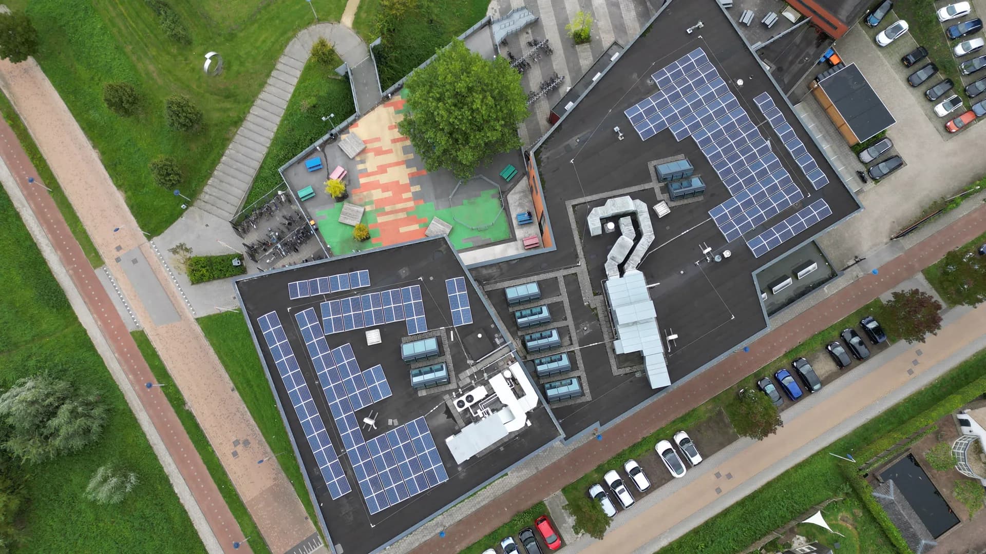 Dak voor renovatie